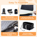 Advwin Dog Car Seat Center Console Armrest Booster Seat