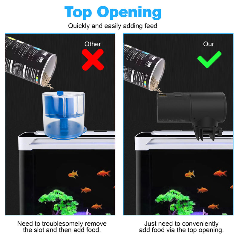 thumbnail image 2 of Automatic Fish Feeder For Aquarium – Battery-Powered Vacation Food Dispenser 2 of 4