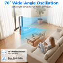 Advwin Bladeless Tower Fan with Air Purification Filter