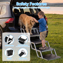 Advwin 5 Steps Dog Ramp for Car with Adjustable Height