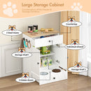 Advwin 2-in-1 Pet Feeding Station Storage Cabinet (Pre-Order)
