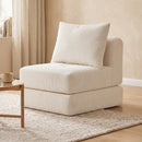 Advwin Stackable Corduroy Sofa Lounger