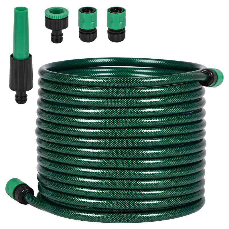 Advwin Garden Hose 15m/50FT Water Hose with Nozzle