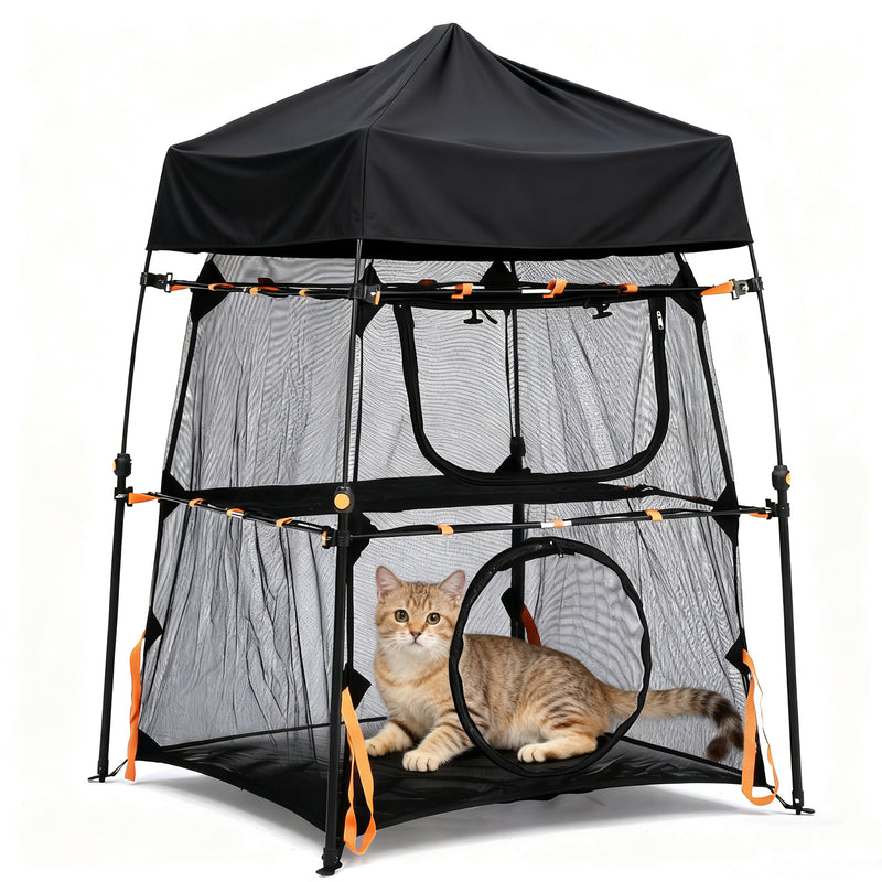 Advwin Cat Enclosure Cat Tower Tent for Indoor and Outdoor