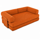 Advwin 5-in-1 Convertible Folding Loveseat Sofa Bed