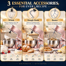 Advwin Stand Mixer with 5L & 3L Bowls 6 Speeds