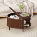 Advwin 80cm Round Coffee Table