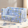 Advwin 2-in-1 Toddler Couch Folding Sofa Bed Convertible
