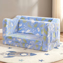 Advwin 2-in-1 Toddler Couch Folding Sofa Bed Convertible