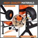 Advwin 70L Electric Concrete Mixer with Wheel & Stand