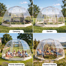 Advwin 6-15 Person Clear Bubble Dome Tent with Windows