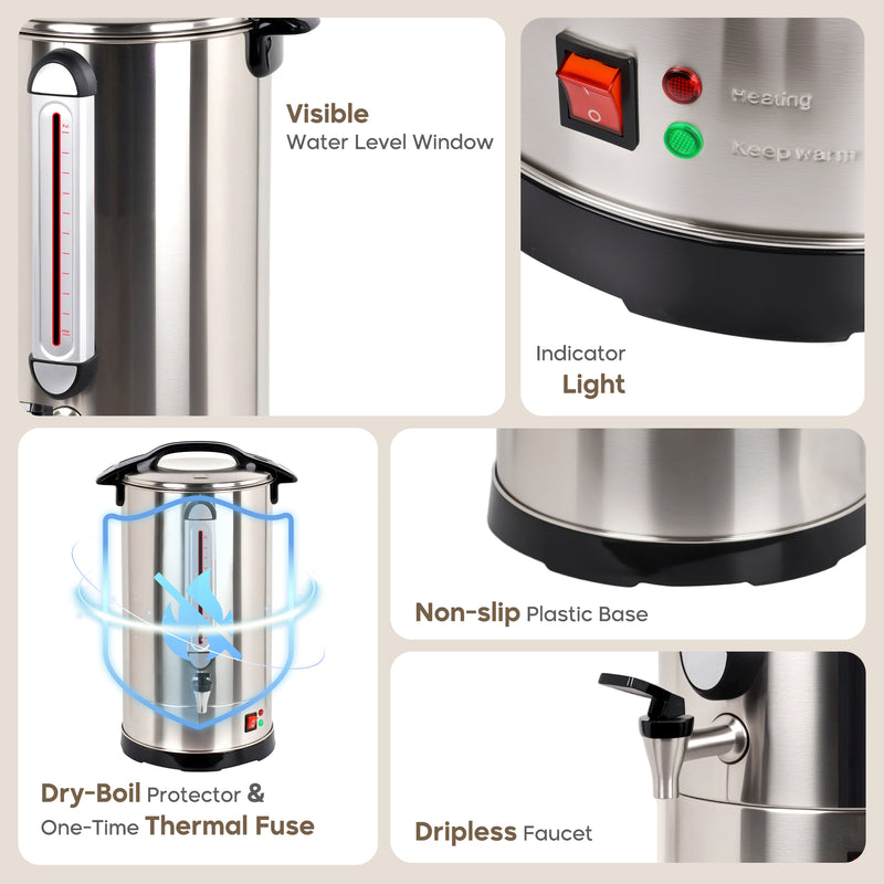 Advwin 16L Water Boiler & Hot Beverage Dispenser