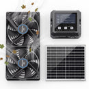 Advwin Solar-Powered Exhaust Ventilation Fan Kit