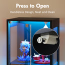 Advwin 4 Tier LED Glass Display Cabinet 160cm