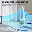 Advwin 2 in 1 Bladeless Tower Heater Fan