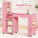 Advwin Manicure Table w/ Dust Collector LED Light