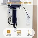 Advwin LED Makeup Vanity w/ Charging Station & 9 Drawers