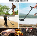 Advwin 5 Modes Metal Detector 10" Waterproof