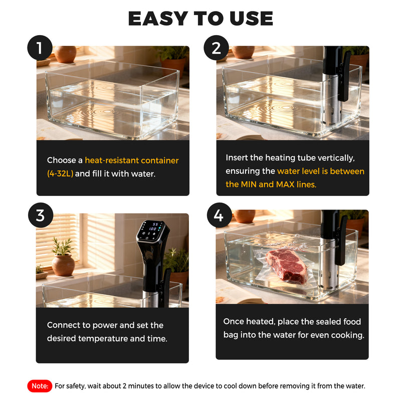 Advwin Sous Vide Cooker with APP Remote Control