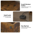 Advwin 6 Tier Tree Bookshelf w/ 3-Color Light