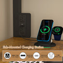 Advwin Loft Bed Frame with Desk & LED Lights