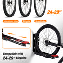 Advwin Adjustable Bike Wall Mount Rack for 24"-29" Bikes