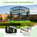 Advwin Trampoline for Kids with Basketball Hoop & Swing