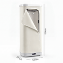 Advwin 1000W Portable Clothes Dryer with Timer