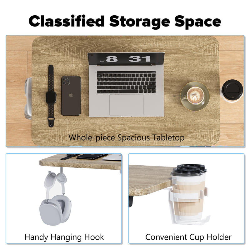 Advwin Portable Electric Standing Desk Height Adjustable