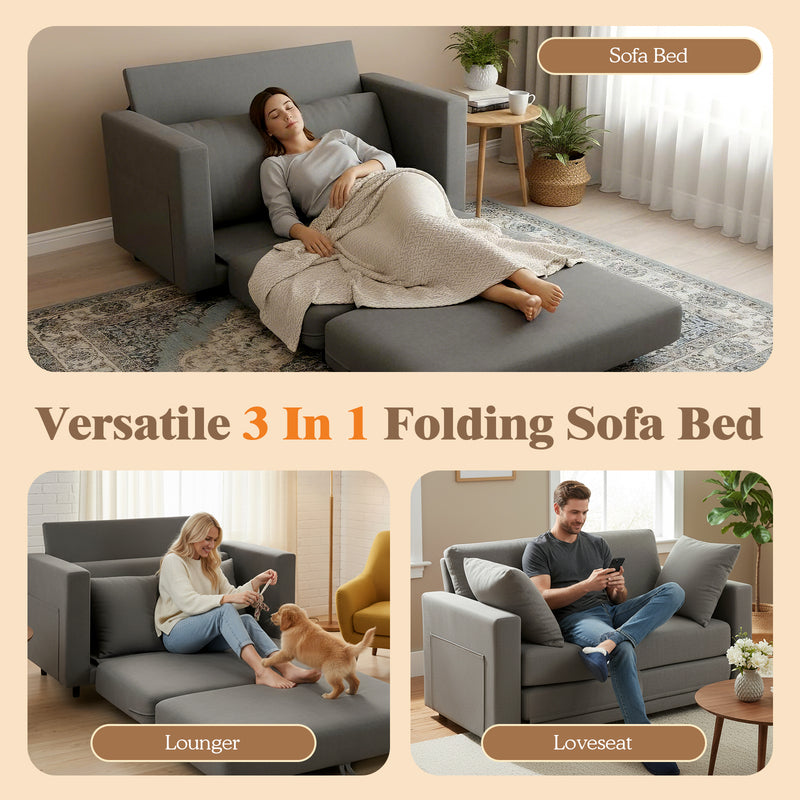Advwin 2 in 1 Convertible Sofa Bed