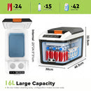 Advwin 16L Portable Car Fridge -9℃~+65℃