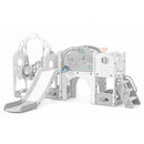 Advwin 10-in-1 Kids Slide Swing Set Indoor & Outdoor Playset