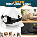 Advwin Moving Pet Camera Robot with Cat Teaser