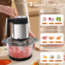 Advwin 2L Food Processor & Chopper 3-Speed Mixer