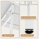 Advwin Foldable Drop Leaf Dining Table