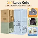 Advwin 4-Tier Outdoor Cat Enclosure