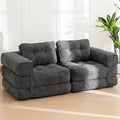 Advwin 3-in-1 Convertible Folding Sofa Bed 2PCS