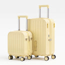 Advwin 2PCS Attachable Hardshell Luggage Set 14/20 Inch
