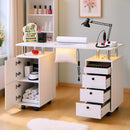 Advwin Manicure Table w/Dust Collector Floating Light