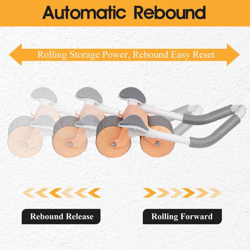 Advwin Automatic Rebound Ab Roller Wheel