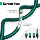 Advwin Garden Hose 15m/50FT Water Hose with Nozzle