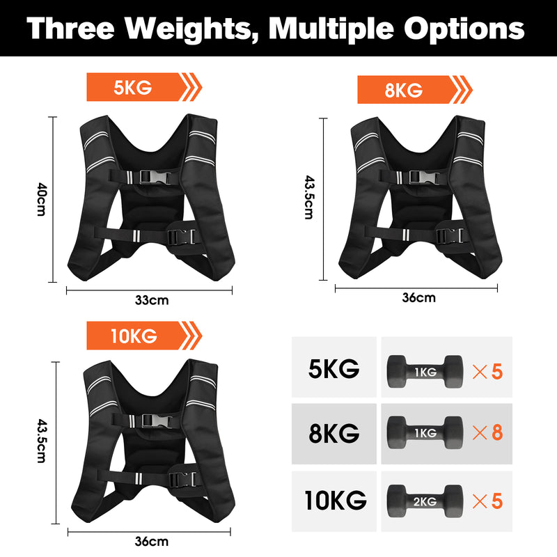 Advwin Weighted Vest with Upgraded Iron Sand
