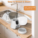 Advwin 2-in-1 Automatic Cat Feeder and Water Fountain