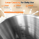 Advwin Electric Milk Frother 4 in 1 Hot Cold Foam Maker