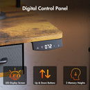 Advwin Electric Standing Desk with Drawers Keyboard