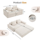 Advwin Folding Sofa Bed 2 in 1 Convertible Floor Sofa (Pre-Order)