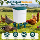 Advwin 12kg Automatic Chicken Feeder & 11L Waterer Set