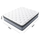 Advwin 32CM Hybrid Mattress w/ Memory Foam & Pocket Springs