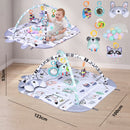 Advwin 8-in-1 Baby Gym Play Mat w/ Ball Pit & Sensory Toys
