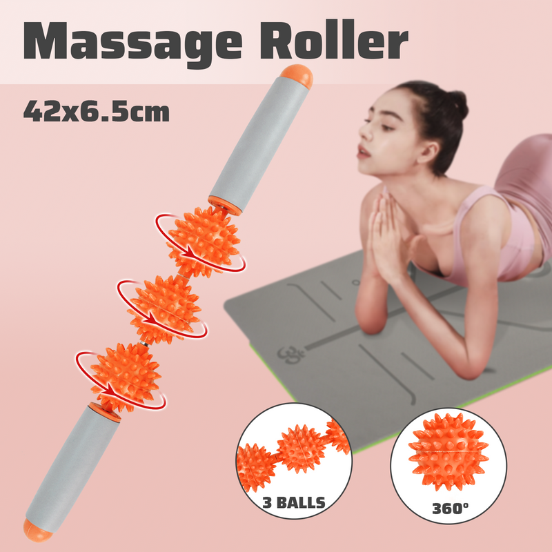 Advwin 3 Ball Muscle Massage Roller